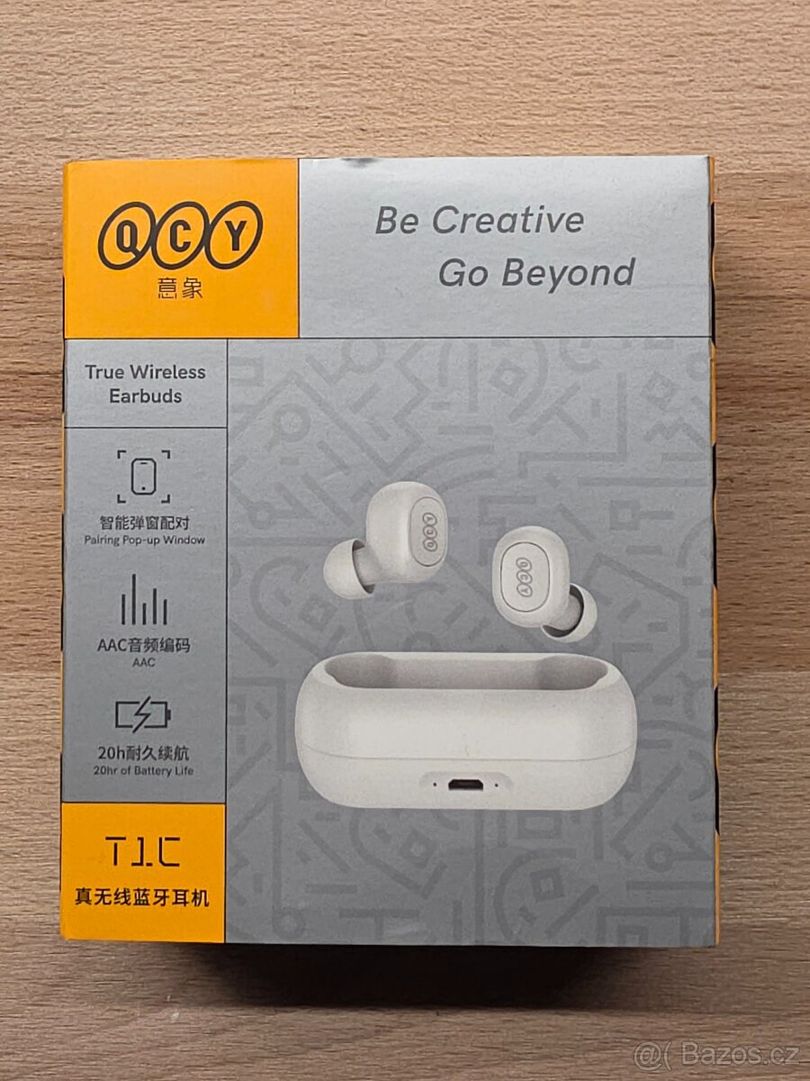 Použitá bluetooth sluchátka QCY T1C - 6