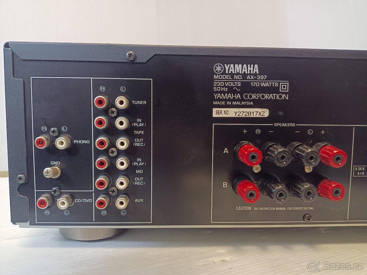 YAMAHA AX395, stereo zesilovač - 6