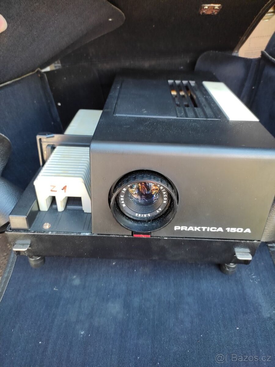 dřevěná pípa, diaprojektor - 6