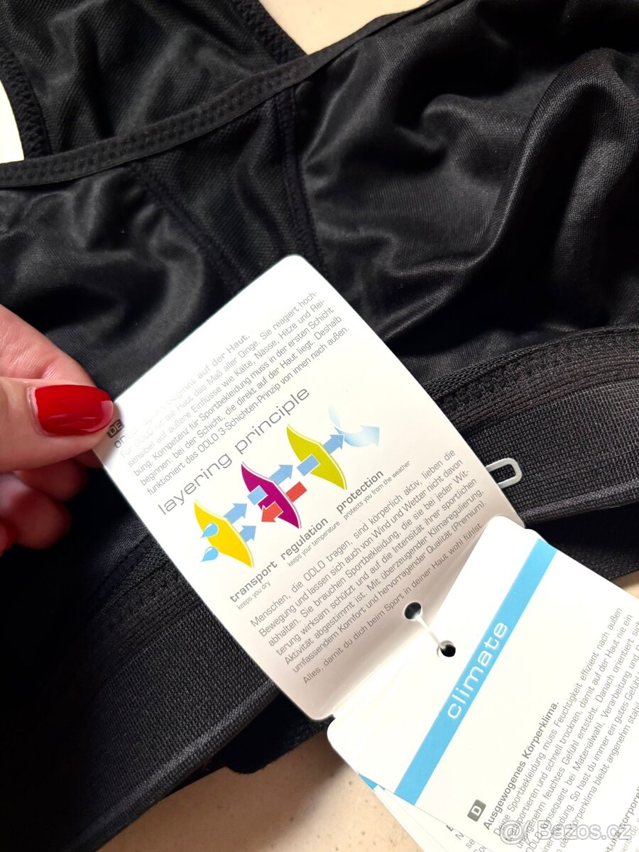 Nové ODLO sportovní podprsenka High 75C - 6