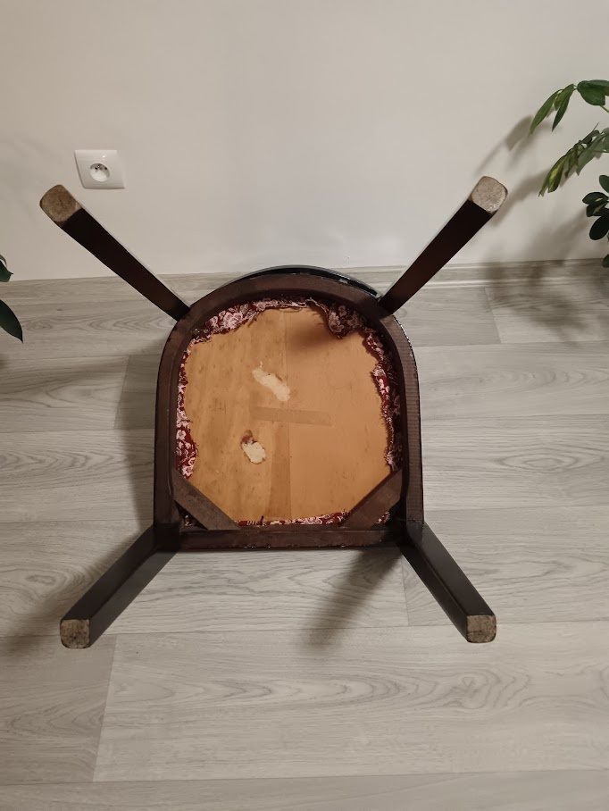 RETRO jídelní židle - 4 ks - pravděpodobně TON - 60. léta - 6