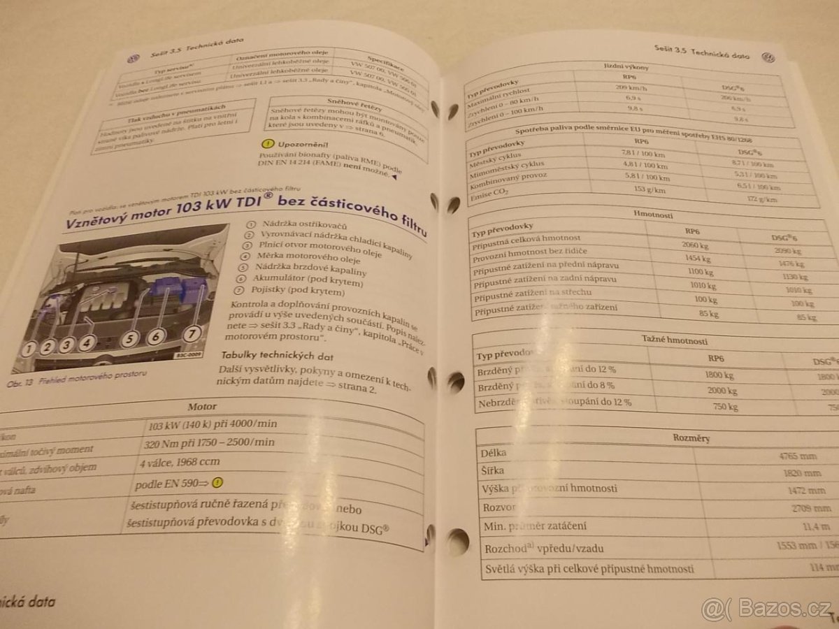 VW PASSAT B6 – technické data - Volkswagen - 6