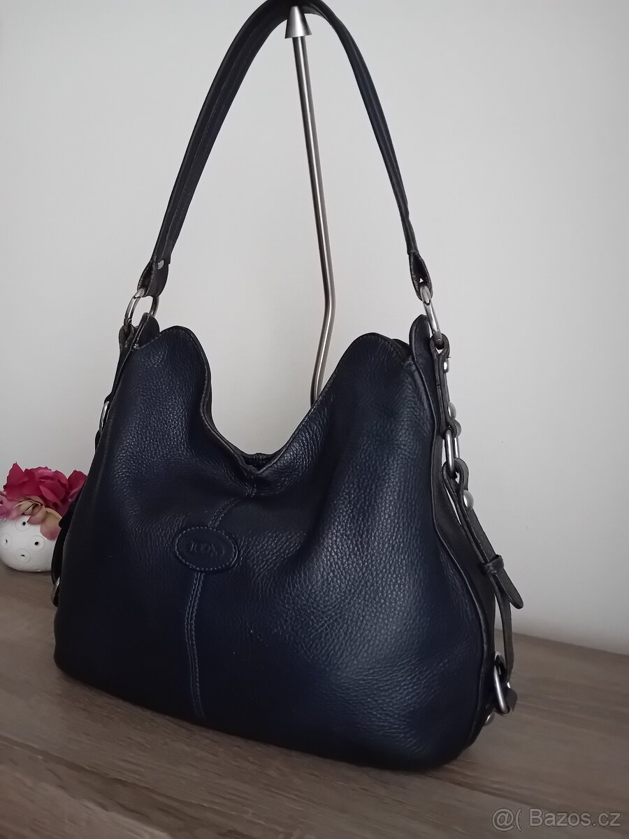 Tod's dámská luxusní hobo kabelka kožená - 6