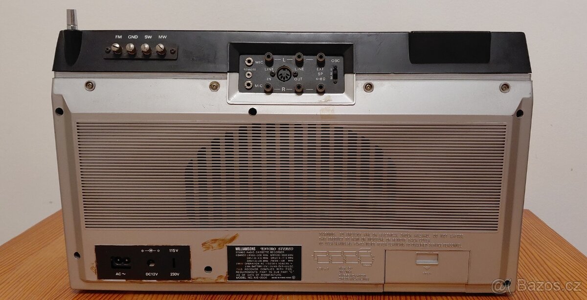 Boombox Williamsons Enviro Stereo AIE-2006 - 6