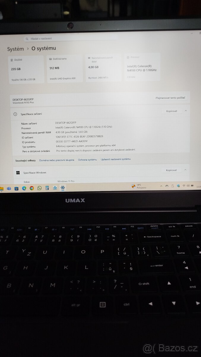 Umax Visionbook N15G Plus - 6