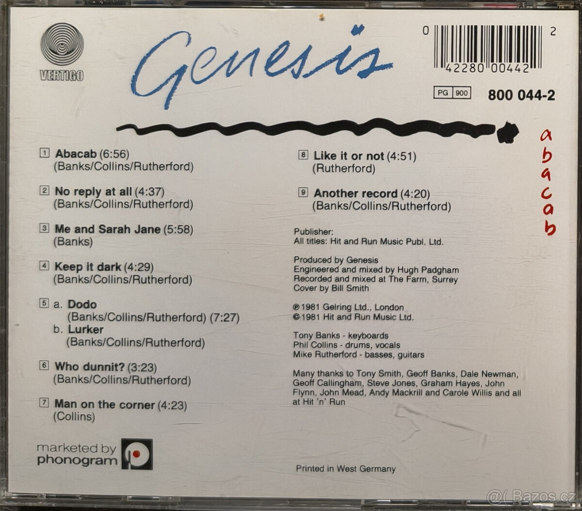 CD Genesis: Různá alba - 6