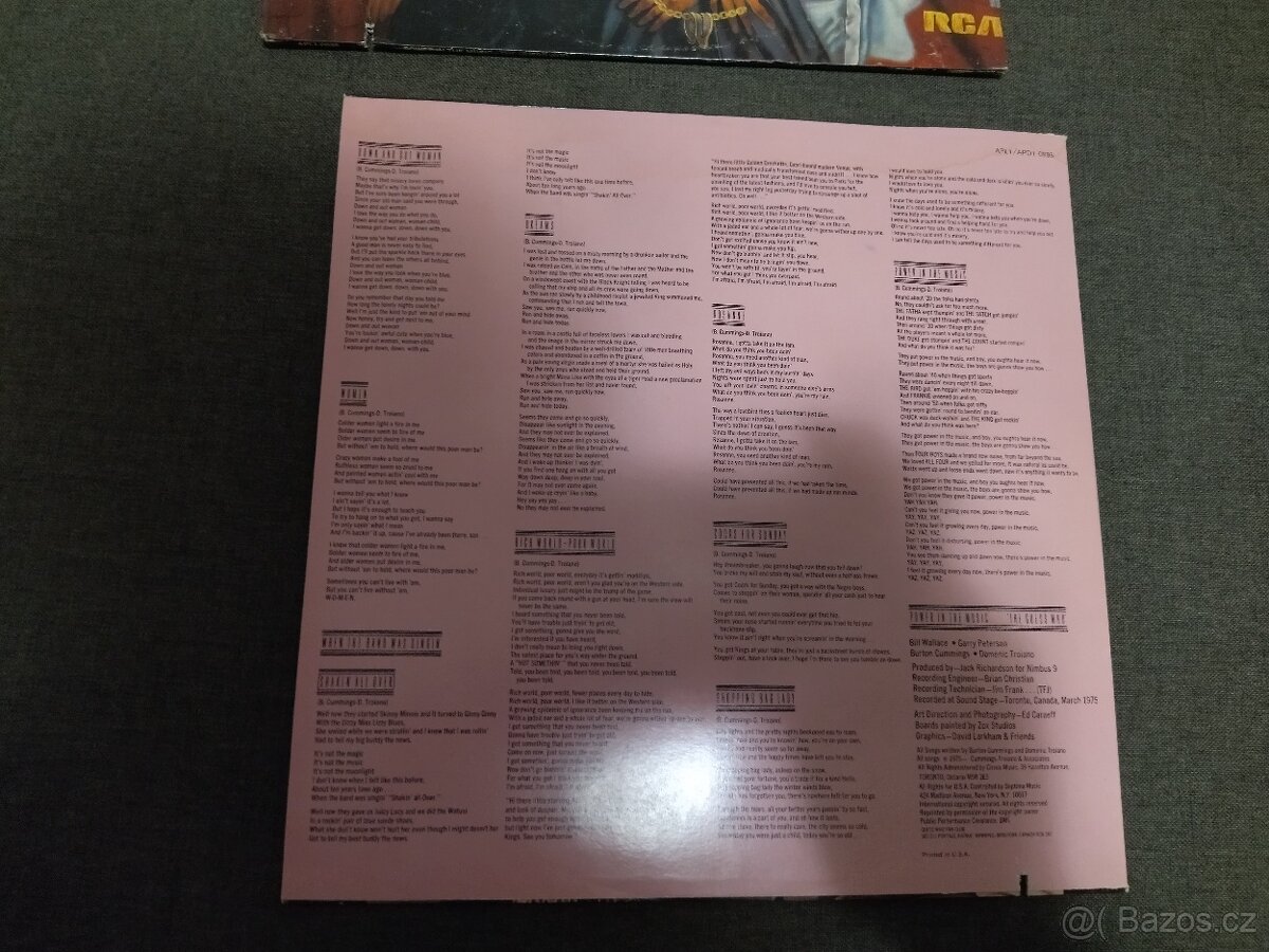 LP - GUESS WHO - Power In The Music - kat.č.APL1-0995 - 6