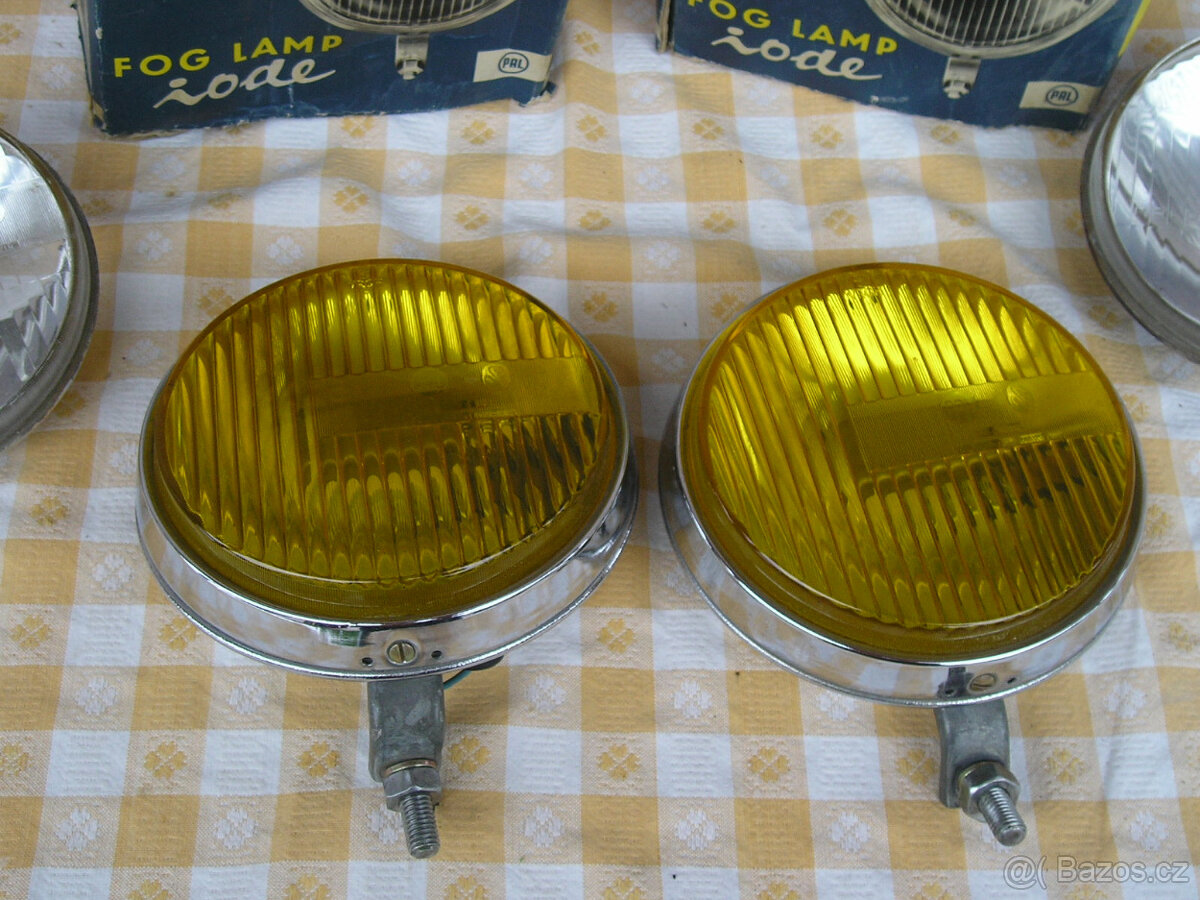 Autopal žluté mlhovka na Tatra Škoda žluté + bílé skla - 6