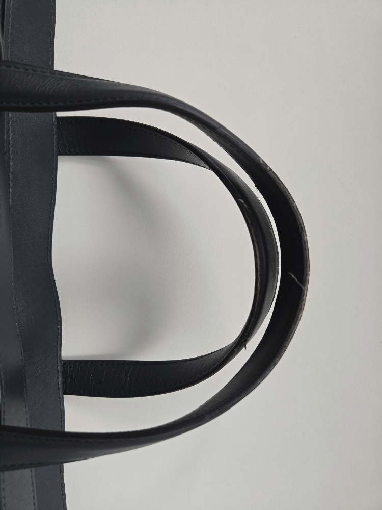 Pánská kožená taška Baldinini tmavě modrá - 6