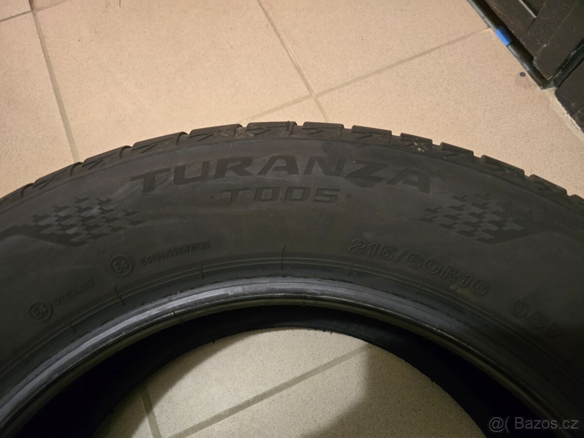 Letní pneu Bridgestone Turanza 215/60 R16 - 6