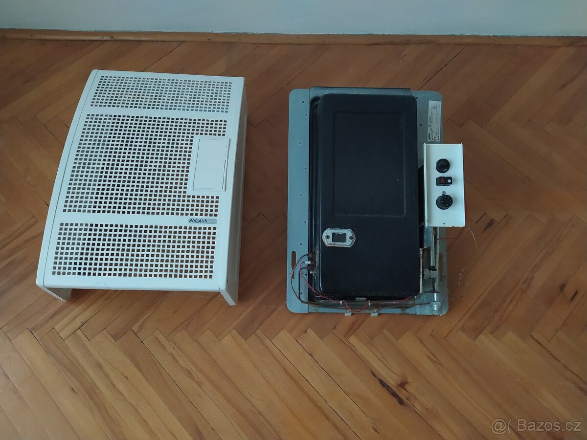 Plynová topidla (Vafky) MORA – 3 ks – funkční (komplet s odk - 6