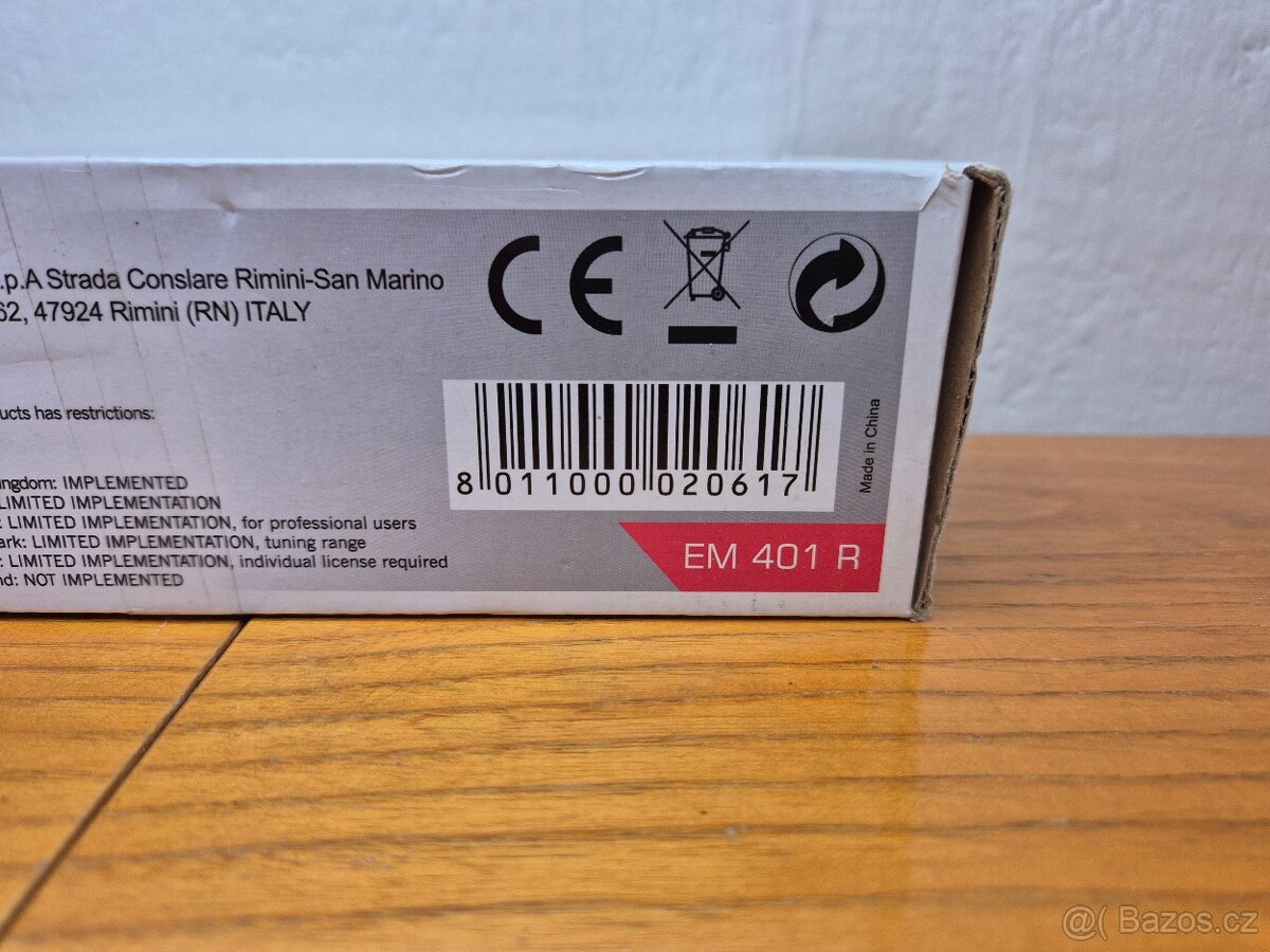 Jednosměrný bezdrátový dynamický mikrofon EM 401 R - 6