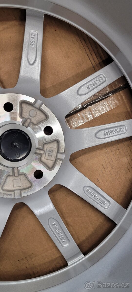 Hyundai i30 N, alu 18',originál Borbet, TPMS, nové - 6