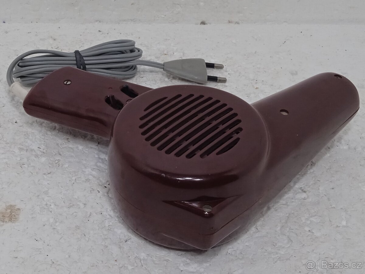 Retro Bakelitový Fén Elbe 60 - Top Stav - 6