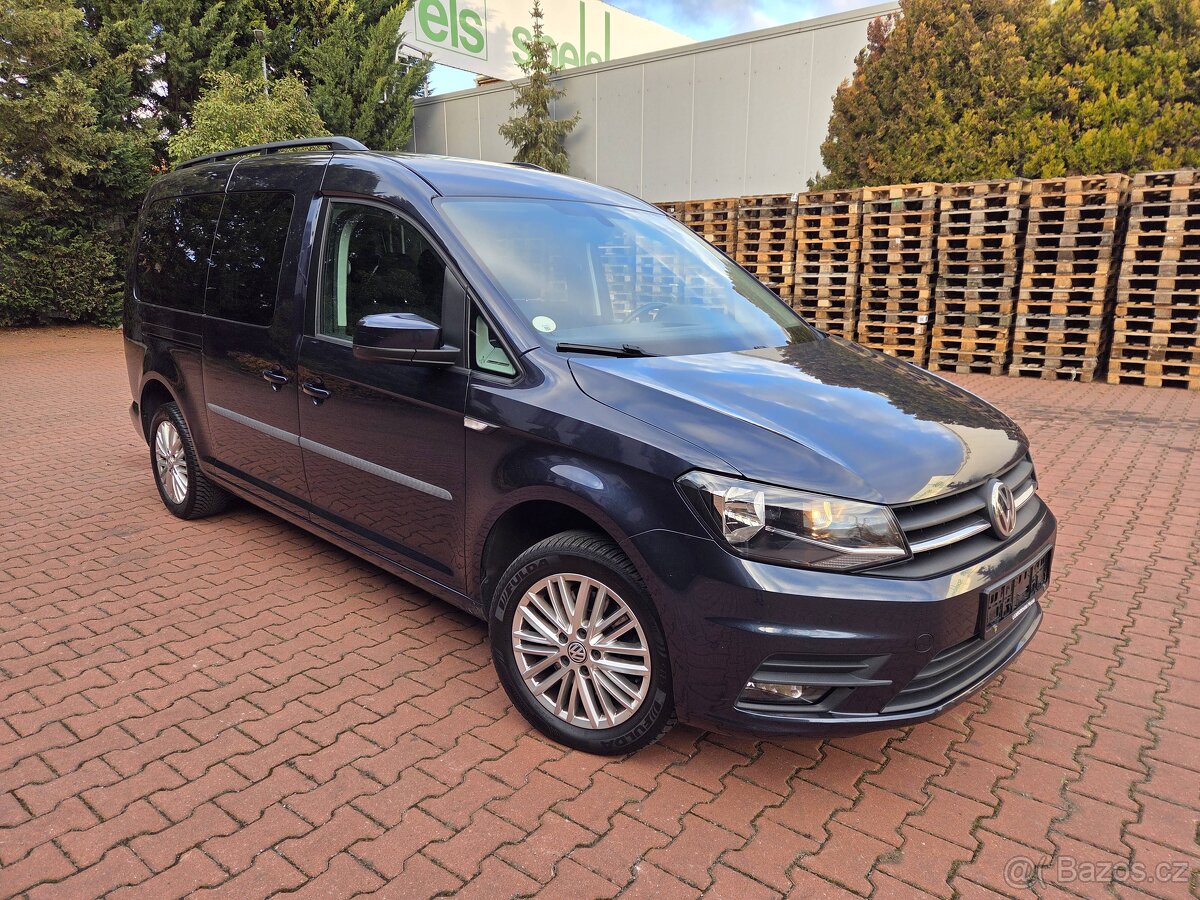 VW Caddy Maxi 2.0 TDI 110kW,7.Míst,Navi,Tažné,2015 - 6