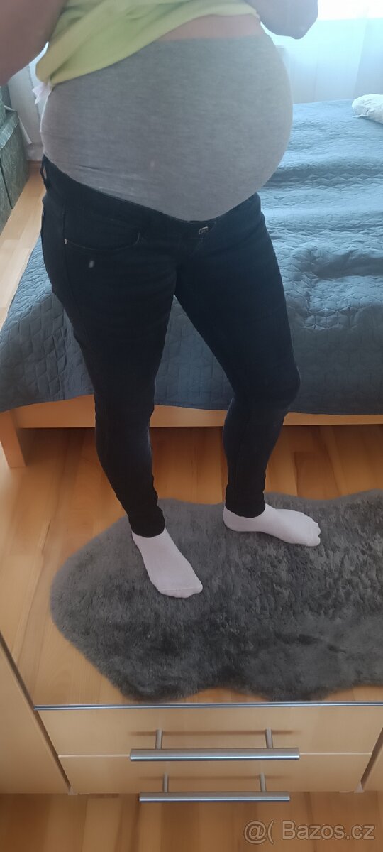 Set 2 kusů těhotenských kalhot - 6