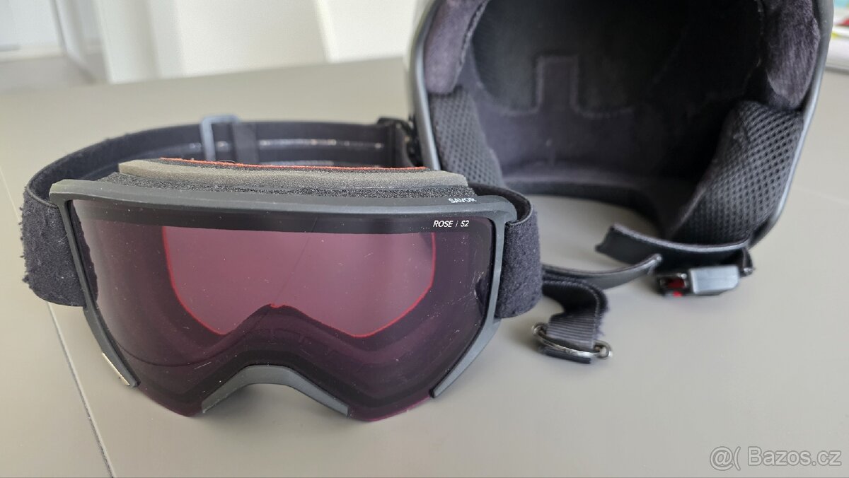 Lyžařská přilba HEAD JR + brýle. - 6