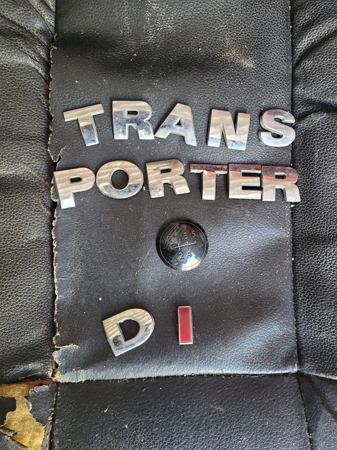 Světla, odrazka nápis Transporter 7H, multivan caravelle - 6