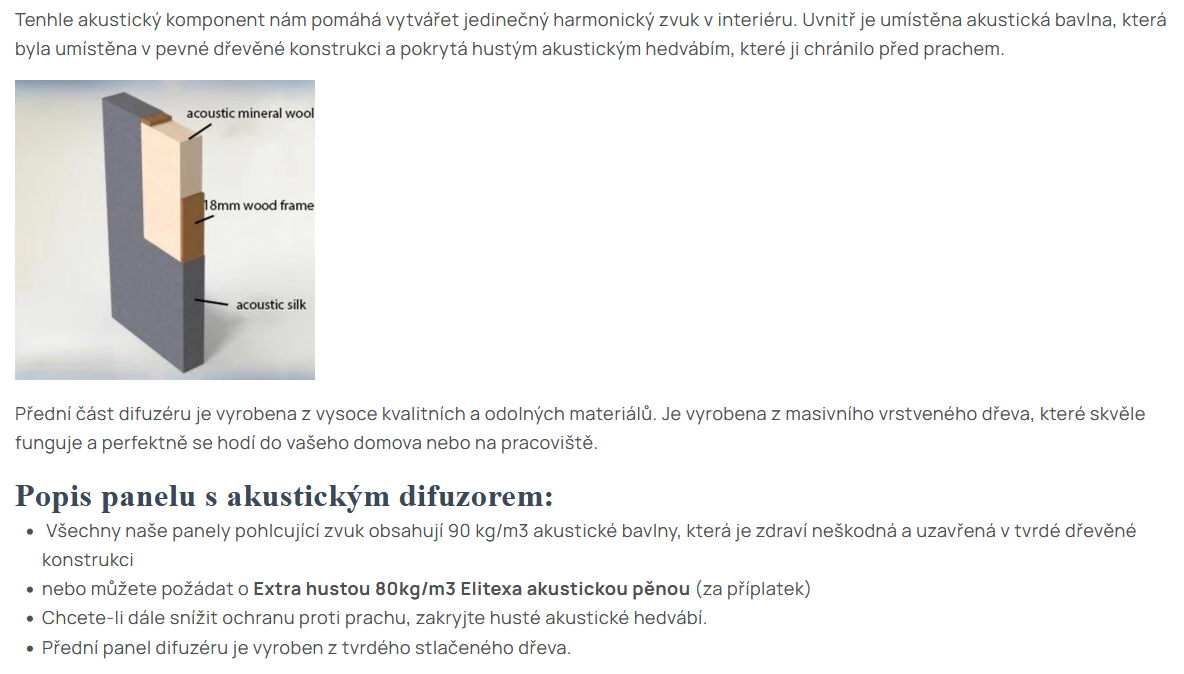 AKUSTICKE PANELY PERFECT ACOUSTIC - 6