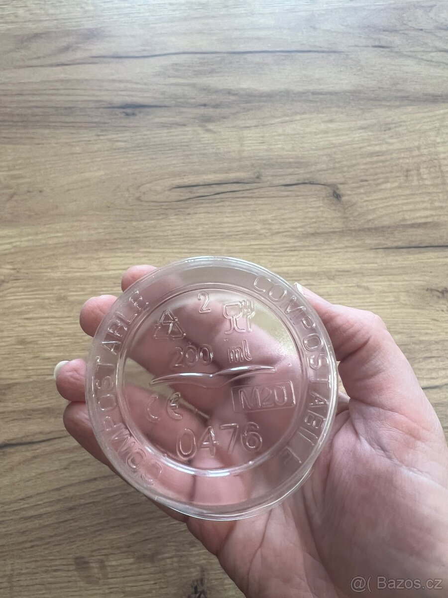 Kompostovatelné kelímky 200ml - 6
