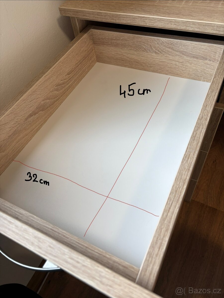 Pracovní stůl se šuplíky - 6