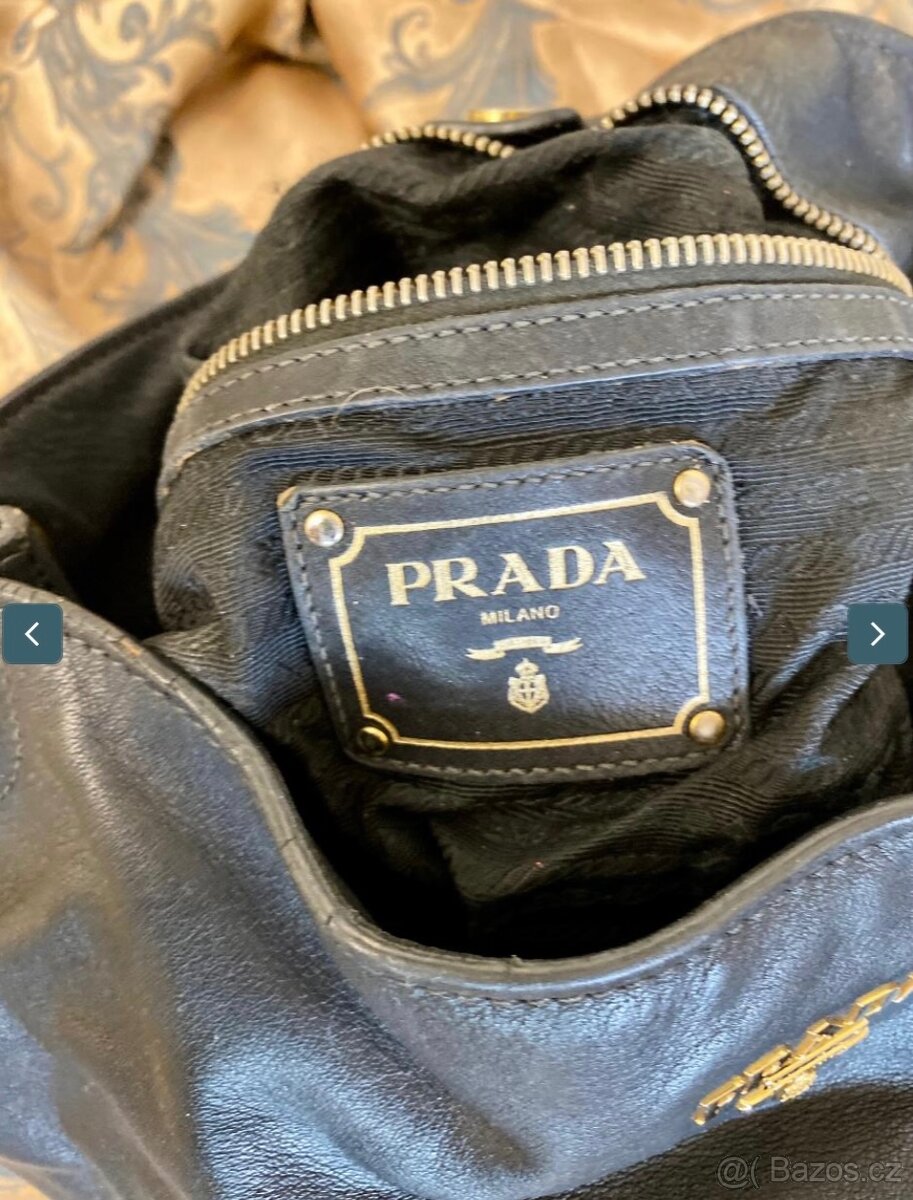 PRADA Vitello Hobo Bag kabelka - 6