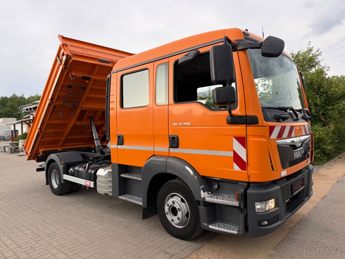MAN TGL 12.250 Meiller/DoKa 6 míst - 6