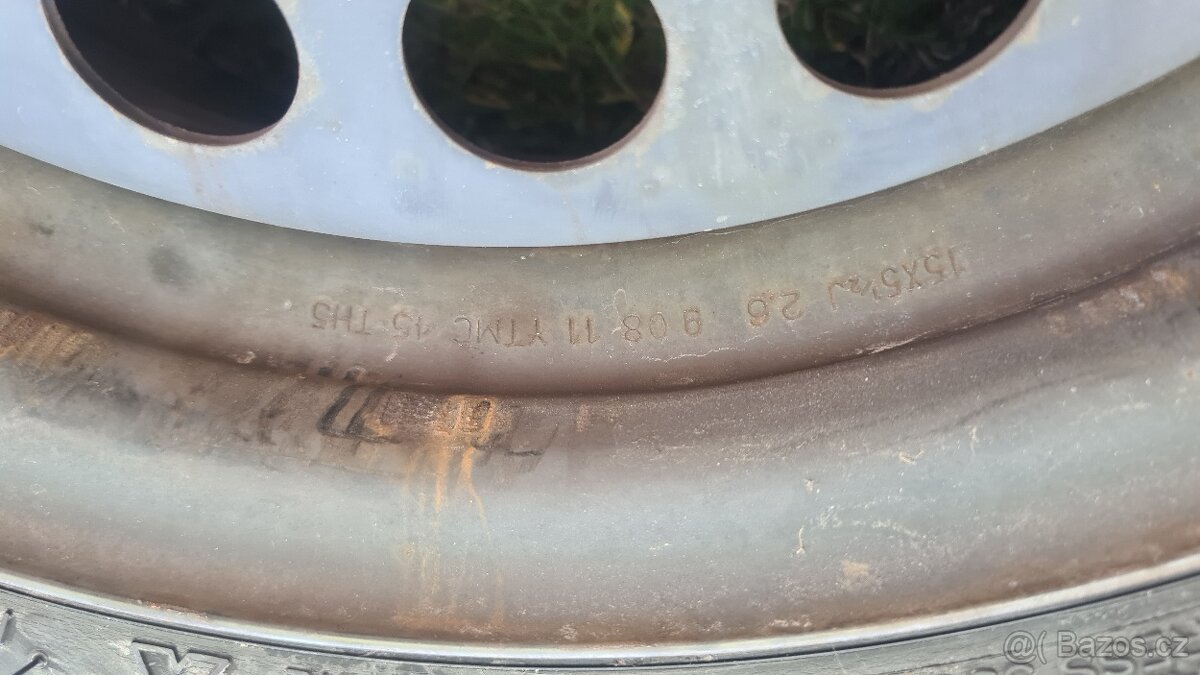 Plechové disky 4 x 100 , KFZ 7805 - 6