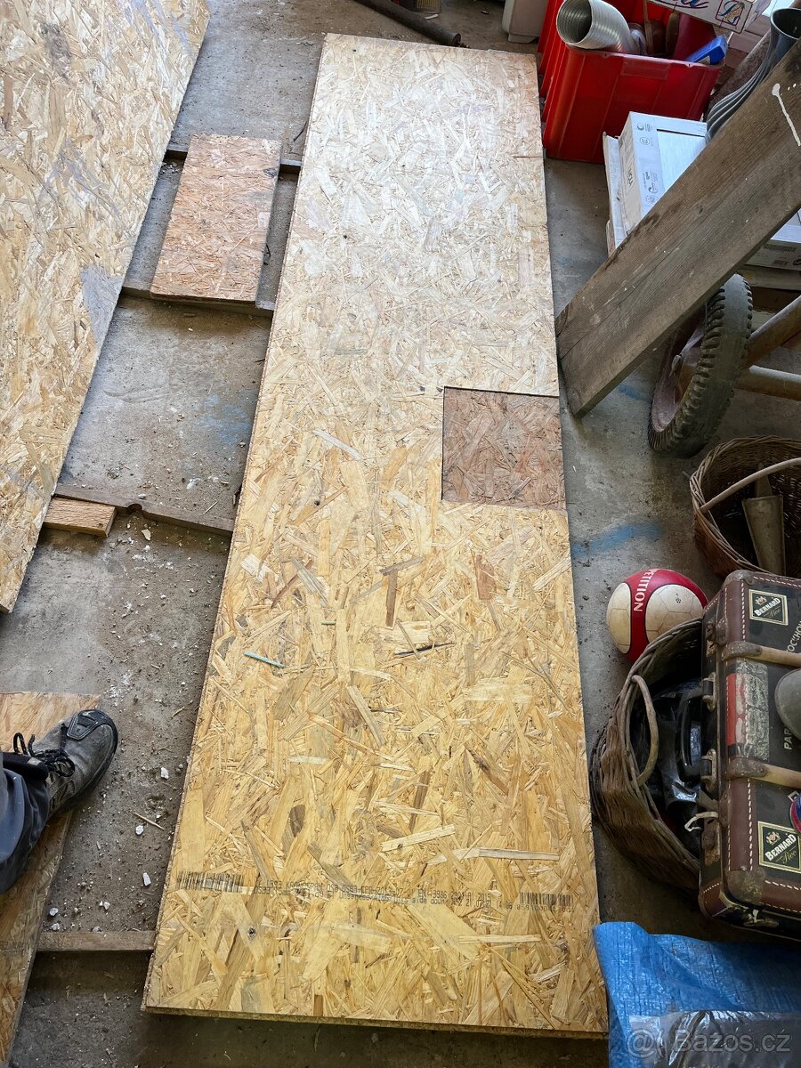 OSB desky 15mm, 6ks - 6