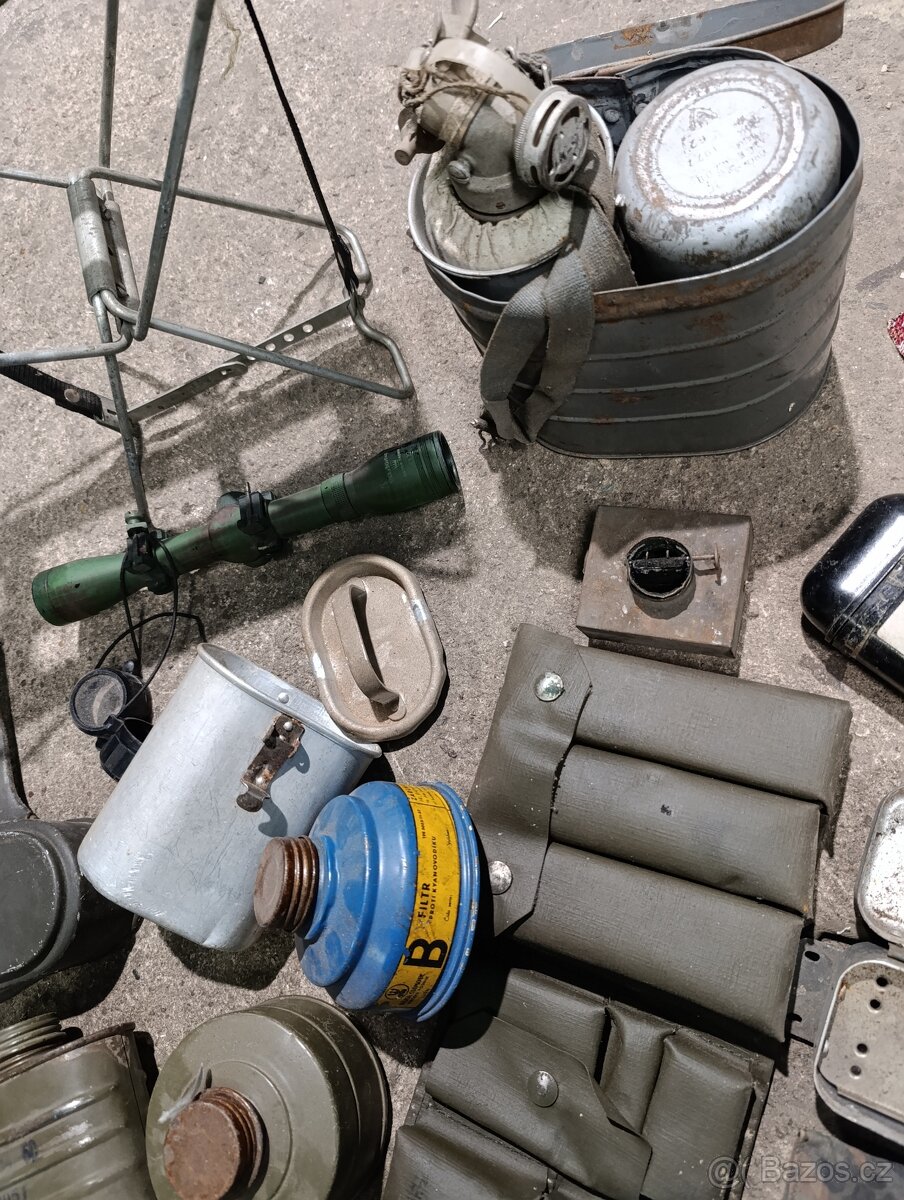 Vojenské různé předměty mix - 6