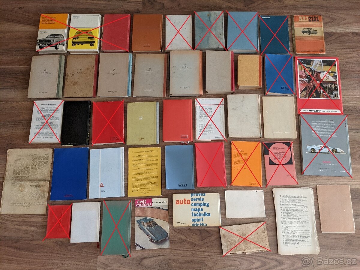 Stará automoto literatura - 6