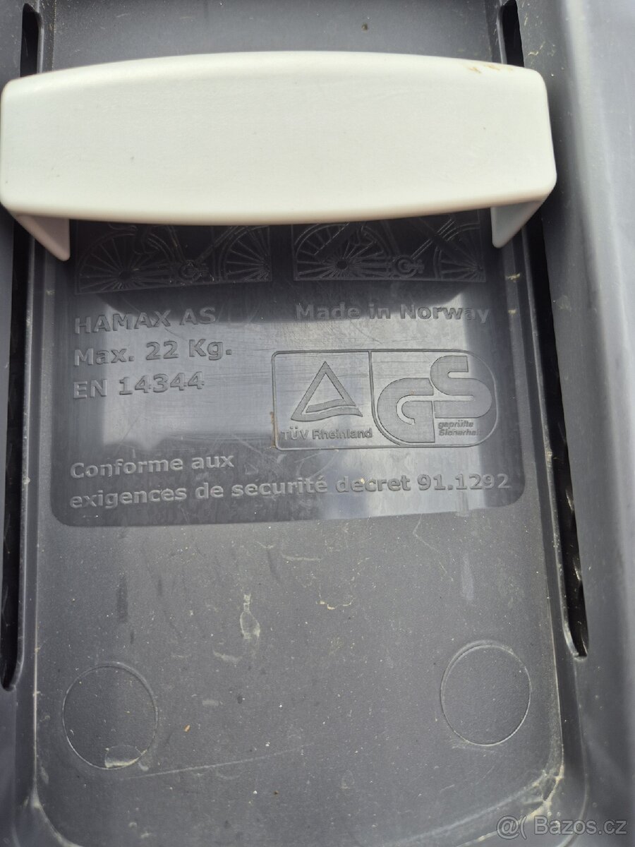 Sedačka na kolo Hamax s 2 úchyty Hamax - 6