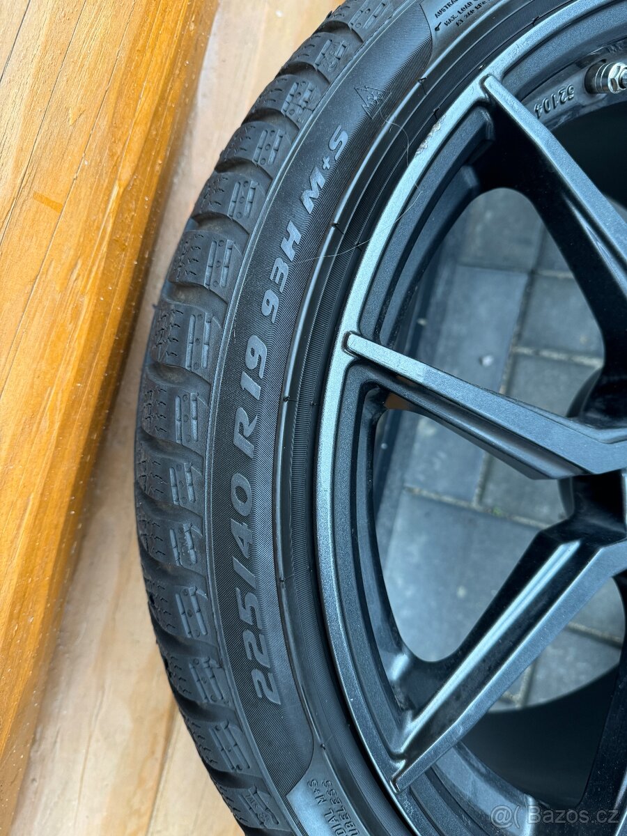 DOTZ 19" ALU kola – Pirelli Sottozero 3 – BMW 3 G20 (5×112, - 6