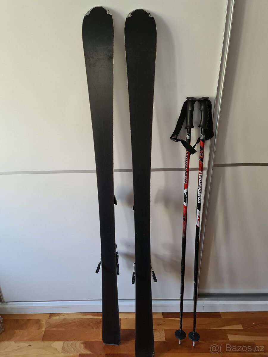 Atomic Vario Fiber Sjezdové lyže,boty, hůlky i obaly(+helma) - 6