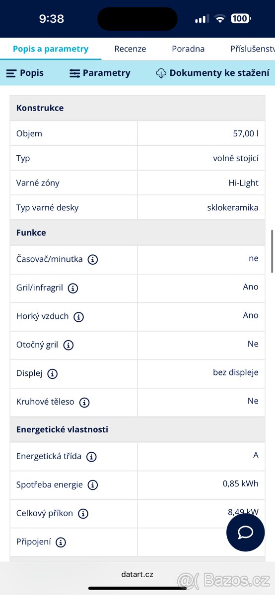 Sklokeramický sporák - 6