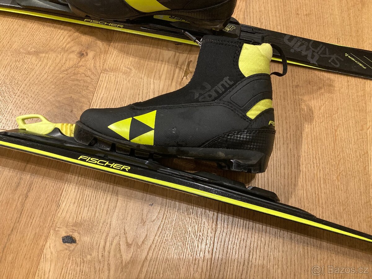 Rezervace -Dětské běžky Fischer skin 130, boty Boty 34 - 6