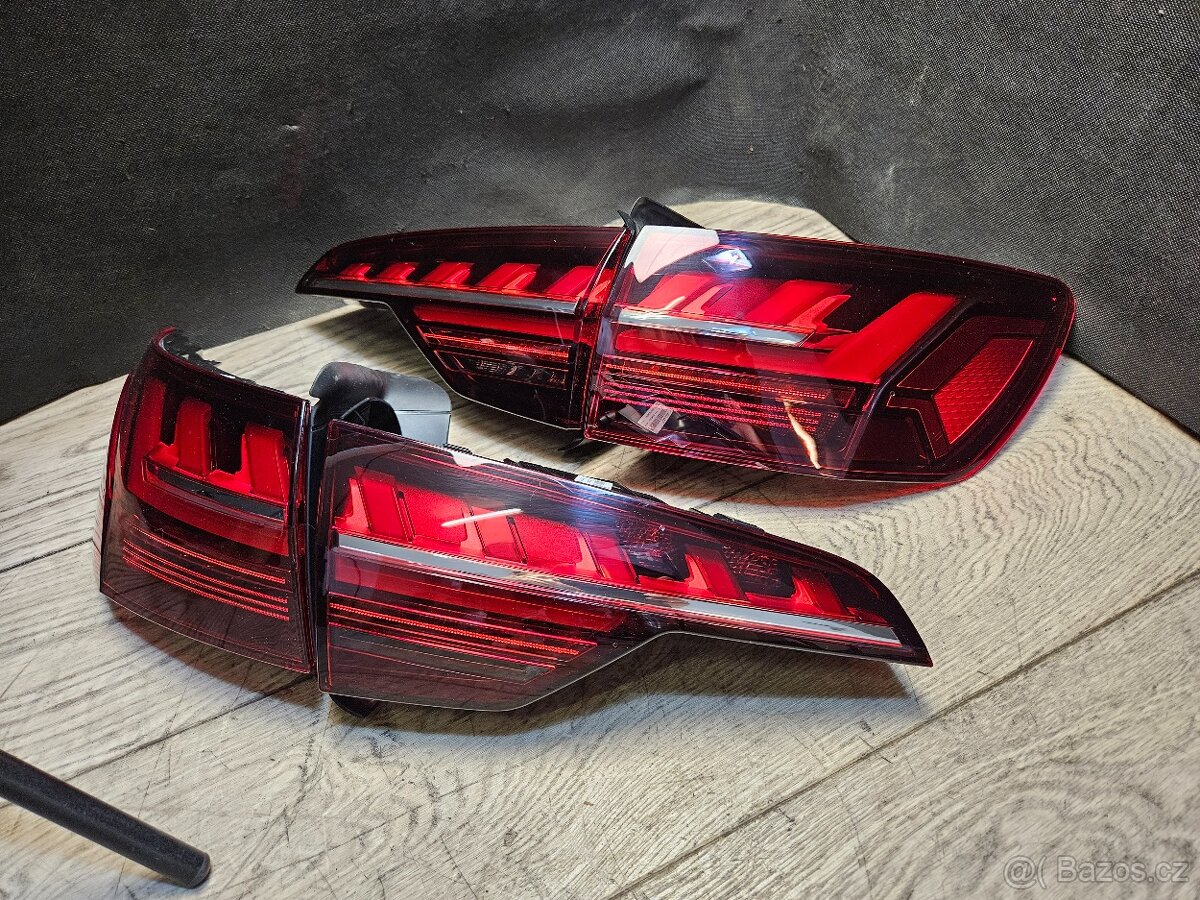 Audi A4 S4 B9 8W Avant Original zadni lampy LED - 6