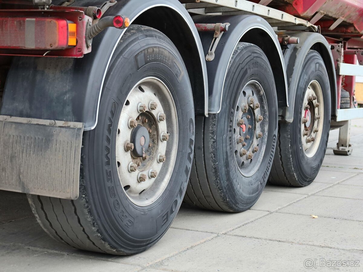 Kempf SKM 35/3, HARDOX, 50/55 CBM, ZVEDACÍ NÁPRAVA, NÁPRAVY - 6