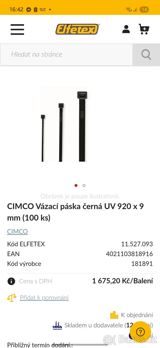Cimco cable ties - 6