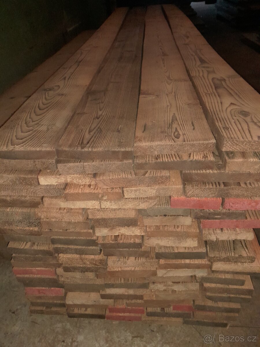 Prodám stará kartáčovaná prkna. - 6