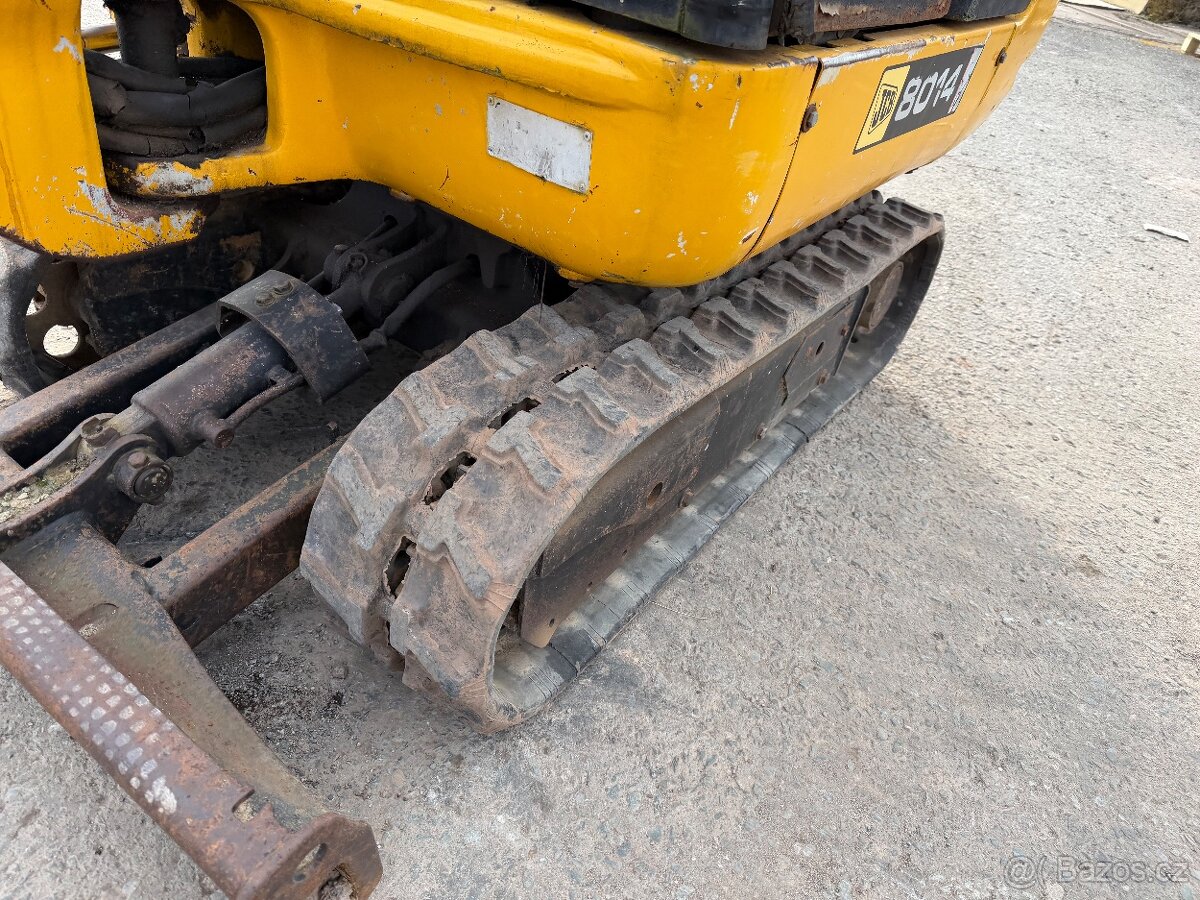 Minibagr JCB 8014 2006 3x lzice - 6