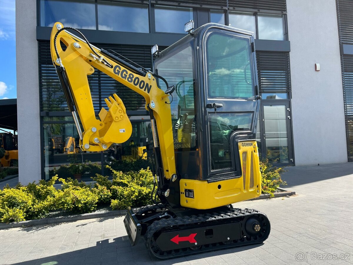 Minibáger GG 800NC Koncoročná AKCIA + Dovoz GRÁTIS - 6
