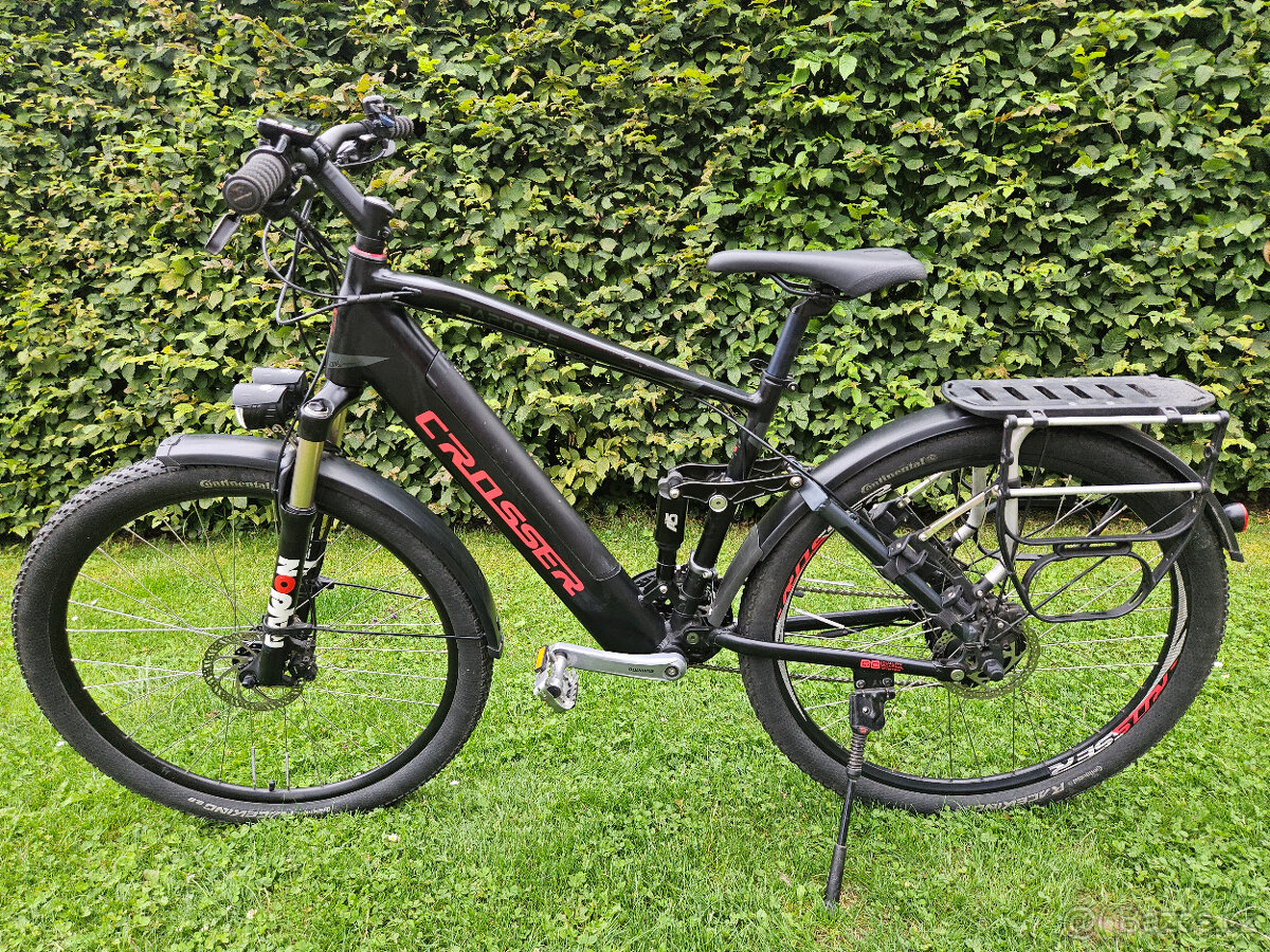 Rychlé 29" celoodpružené horské e-kolo, rám 19"+2 BATERIE - 6