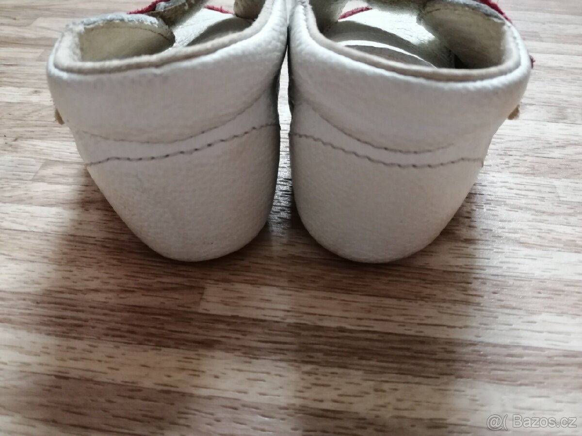 Kožené barefoot Pegres capáčky beruška vel. 16 - 6