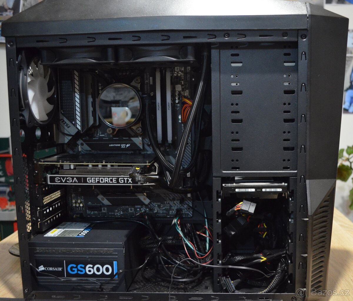 Herní PC GTX 1660 super 6GB + Ryzen 3 1200 - 6