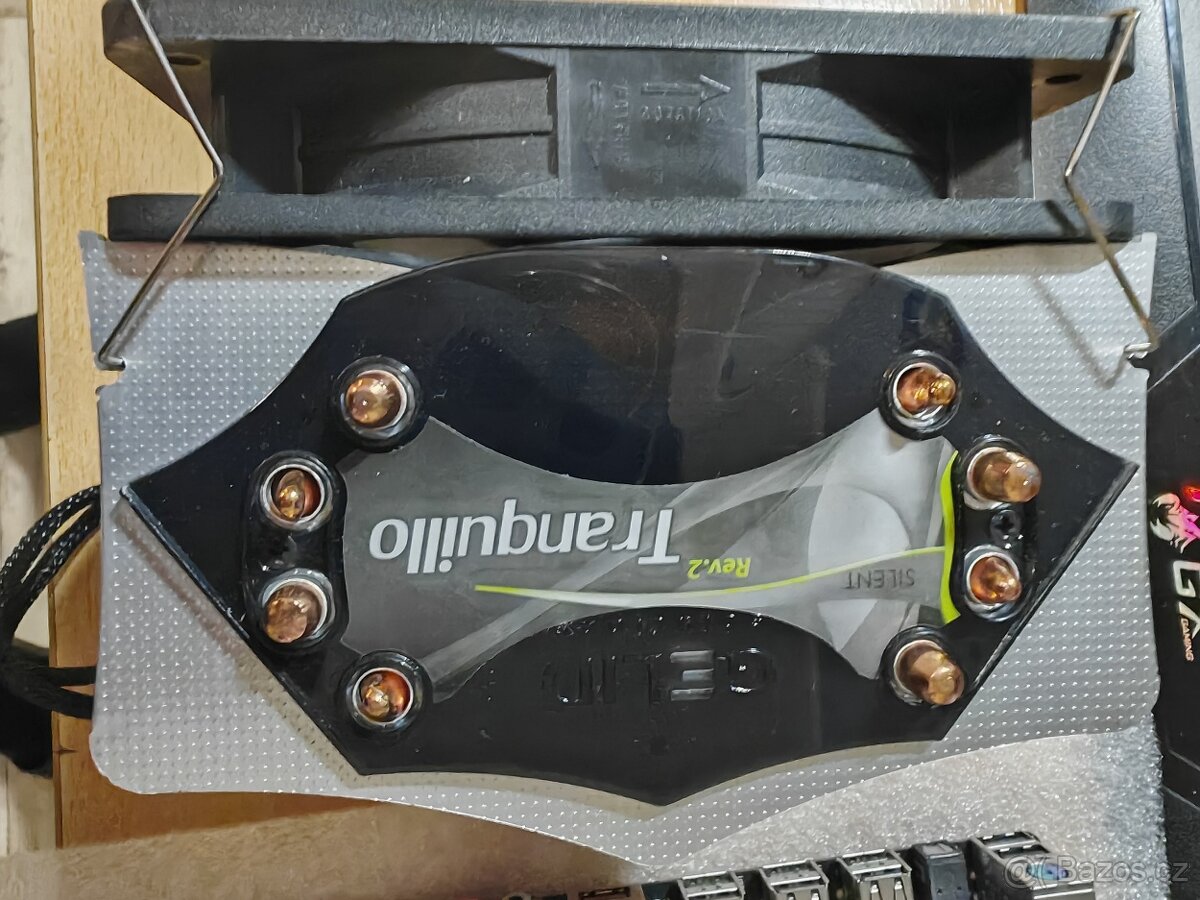 Asus 970 Pro Gaming Aura + Procesor + Ram + Chladič - 6