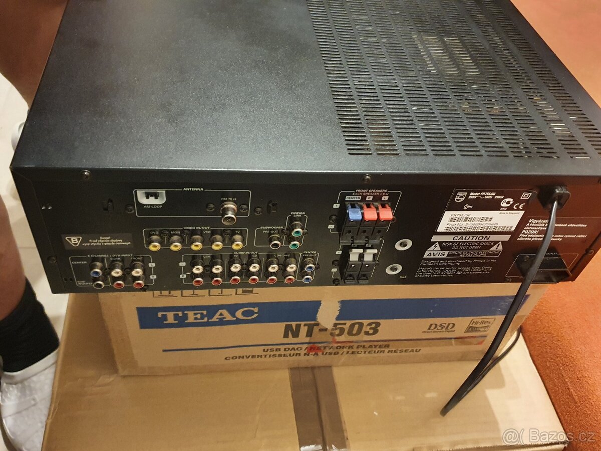 Zesilovač, AV receiver, domácí kino Philips FR755 - 6