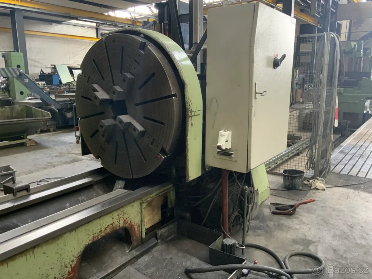 hrotový soustruh TOS SU 125/ 8000 - 6