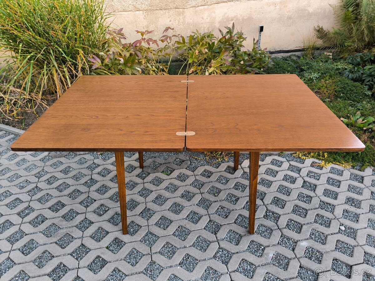 Retro jídelní rozkládací stůl Jitona - 60. léta - 6