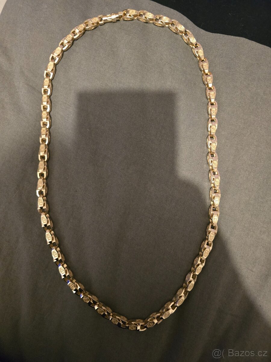 Zlatý řetízek Philipp Plein 100g - 6